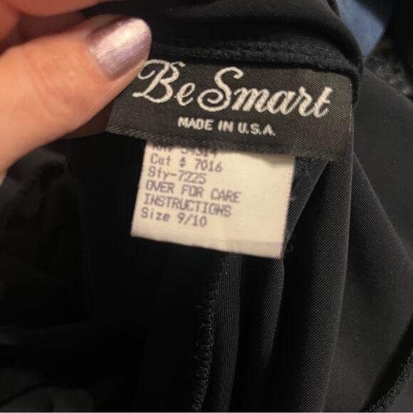 Vtg 90s Stretch Velvet Glittery Whimsigoth Fairy Regency Maxi Dress 9/10 NWT - Picture 8 of 9